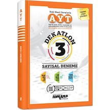 AYT Sayısal Dekatlon 3 Deneme- Ankara Yayıncılık