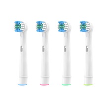 4 Adet Yedek Diş Fırçası Kafaları Profesyonel Elektrikli Diş Fırçası Kafaları Fırça Kafaları