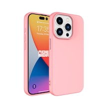 Zore İphone 15 Pro Max Uyumlu Ogaa Lsr Lansman Kılıf-pembe Açık