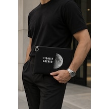Tidally Locked Baskılı Apple Uyumlu iPad Tablet Portföy Çanta Kılıf