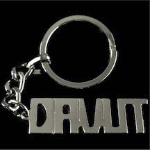 Davut - 238 - - Nazblsmm - İsimli Anahtarlık Çok Renkli