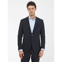 Kip Regular Fit Çizgili Lacivert Erkek Takım Elbise Tkm 2834 001 Kip Regular Fit Çizgili Lacivert Erkek Takım Elbise Tkm 2834 001