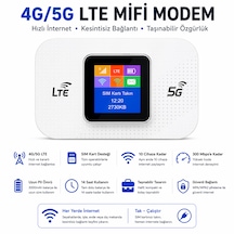 Lte 4g Wifi Modem 300mbps Yüksek Hızlı Kablosuz Yönlendirici Cep Telefonları, Dizüstü Bilgisayarlar Ve Tabletler Için Uygun