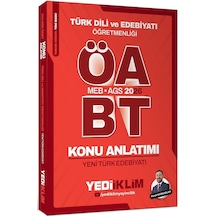 Yediiklim 2026 Meb Ags Öabt Türk Dili Ve Edebiyatı Öğretmenliği Yeni Türk Edebiyatı Konu Anlatımı