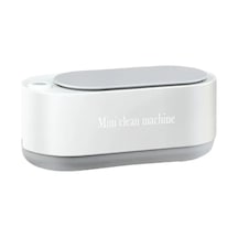 Springsun Ev Tipi Portatif Ultrasonik Mücevher Temizleyici - Gözlük, Saat İçin Yüksek Frekans Beyaz