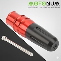Kuba Ege 100 Egzoz Koruma Takozu-kırmızı-mek0838