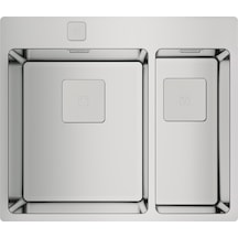 Teka Forlinea Rs15 2B 580 (Auto) Çift Hazneli Tezgahüstü/Tezgahasıfır (Flush) Paslanmaz Çelik Eviye - 115030013