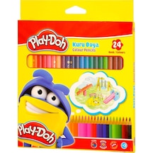 Play-doh Kuru Boya Tam Boy 24 Renk Play-ku003 Çok Renkli
