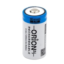 16340 Lityum Led Fener Pili Güvenlik Kamerası Pili Nişangah Pi...