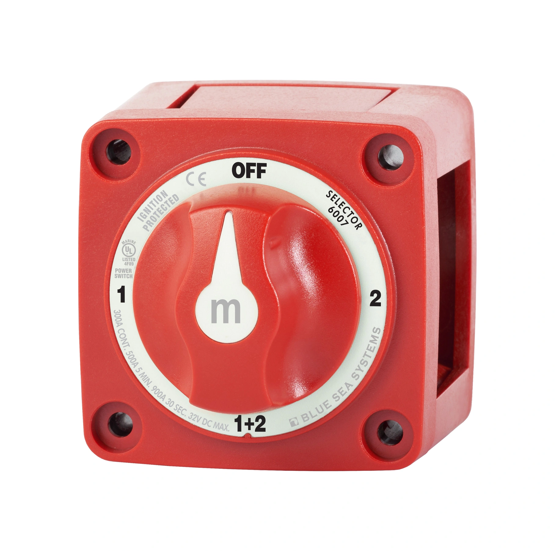 Blue Sea Systems 4 Pozisyonlu Mini Akü Şalteri 6007