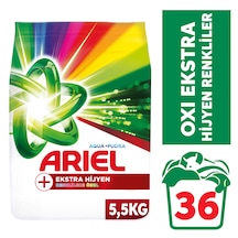 Ariel Oxi Renklilere Özel Hızlı Çözünme Toz Çamaşır Deterjanı 5500 G