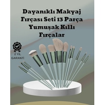 Umuşak Kıllı Estetik Tasarımlı 13'lü Makyaj Fırçası Seti Günlük Ve Profesyonel Kullanım