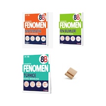 Fenomen Lgs 2027 B Serisi Matematik Fen Bilimleri Ve Türkçe 3lü Set Soru Bankası + Telefon Standı