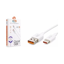 Subzero Cl49 240w Type-c Hızlı Şarj Data Kablosu 1mt Saliseli Beyaz
