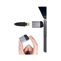 Type-c To Rj45 Gigabit Ethernet Lan Ağ Adaptörü İnternet Dönüştürücü Type-c To Ethernet Rj45