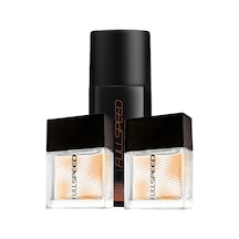 Avon Full Speed Ekek Parfüm EDT 30 ML x 2 + Deodorant Erkek 3'lü Avantaj Seti
