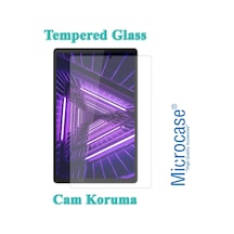 Microcase Lenovo Uyumlu Tab M10 Hd 10.1 Tb-X306F Tempered Glass Cam