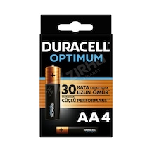 5 Adet Duracell Optimum Kalem Pil Aa 4'lü