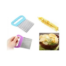 Chips Chopper Şekilli Sebze Ve Meyve Dilimleyici 5468 Çok Renkli