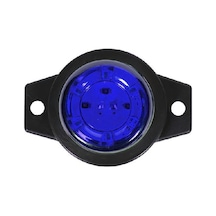 Göz Lamba 6 Led'Li 12V-24V Mavi