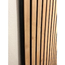 Mdf Akustik Panel 100x280 Safir Meşe Ahşap Duvar Paneli