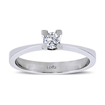 Lova 0,19 Karat Pırlanta Tektaş Yüzük - 1040013