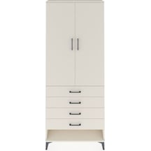 Arges Dolap 2 Raflı 4 Çekmeceli Tek Askılı 88x30x221 Aytaşı-aytaşı Aytası