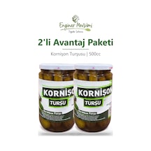 Kornişon Turşusu 500cc 2'li Avantaj Paketi