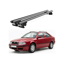 Venüs Skoda Octavia V 1998-2004 Uyumlu Gri Ara Atkı Port Bagaj Tavan Barı