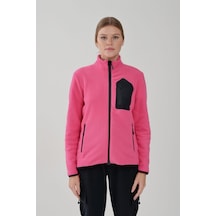 Exuma Kadın Pembe Tam Fermuarlı Polar 2322003-pembe Pembe