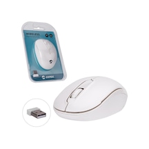 KABLOSUZ MOUSE 2.4GHZ 1500DPI BEYAZ EVEREST SMW-666