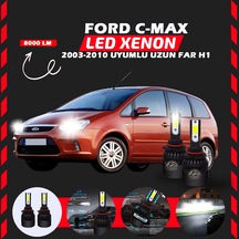 Ford C-max 2003-2010 Uzun Far Uyumlu Şimşek Etkili Led Xenon Light Series H1