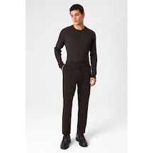 Back And Bond Regular Fit Diagonel Kahve Jogger Pantolon Çok Renkli