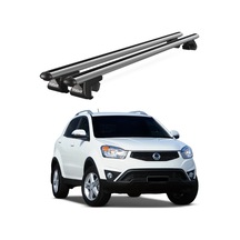 Venüs Ssangyong Korando 2010-2019 Uyumlu Gri Ara Atkı Port Bagaj Tavan Barı