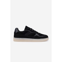 Valmenti Kadın Hakiki Deri Siyah Sneakers & Spor Ayakkabı 154 6634 Bn Ayk Sk25-26 Syh Suet/crıspy Siyah