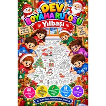 Yılbaşı Yeni Yıl Dev Boyama Kağıdı Boyama Rulosu Büyük Boy 5 Metre - 808528814