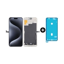 Apple Uyumlu iPhone 15 Pro Max Hard Oled Lcd Dokunmatik Ekran + Toz Bandı