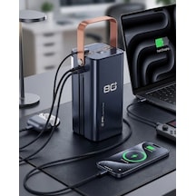 80000 Mah Taşınabilir Powerbank Süper Hızlı Şarj Çoklu Çıkış Ve Led Göstergeli Çok Renkli