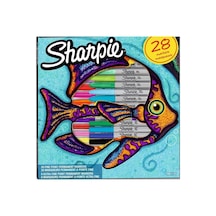 Sharpie Fine Permanent Markör 28'Li Balık