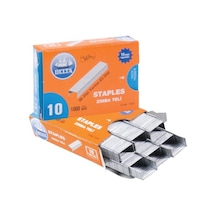 Delta Zımba Teli No:10 beyaz 1000 X 10 lu Kutu