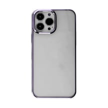Apple iPhone Uyumlu  14 Pro Kılıf Element Silikon - Mor