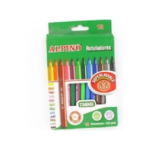 Alpino Keçeli Boya Kalemi 12 Renk Ar001002