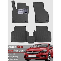 Opel Astra H Hatchback 2010-2013 Uyumlu Eva Paspas Tam Set Araca Özel,kolay Montaj,su Geçirmez 235