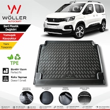 Peugeot Rifter Bagaj Havuzu 2019 Sonrası 3d Ultraflex Esnek