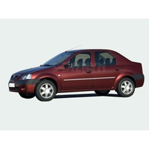 S-Dizayn Dacia Logan Krom Yan Kapı Çıtası 4 Prç 2005-2013