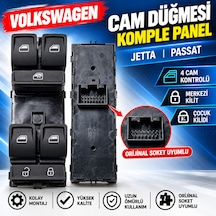 Jetta Cam Düğmesi Sol