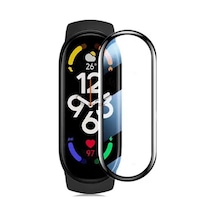 Newface - 565 - Xiaomi Mi Band 8 Polymer Nano Ekran Koruyucu - Novapazr - - Şeffaf