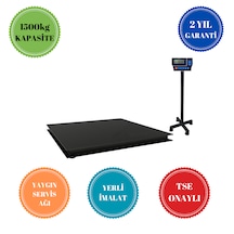 F34-150x150-1500kg Platformlu Baskül