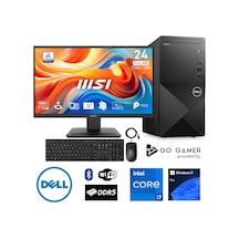 Dell Vostro D121D Core i7 14700 64 GB 4 TB M.2 NVME SSD 24" W11P Masaüstü Bilgisayar
