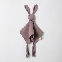 Organicera Organik Müslin Tavşan Uyku Arkadaşı, Dusty Rose